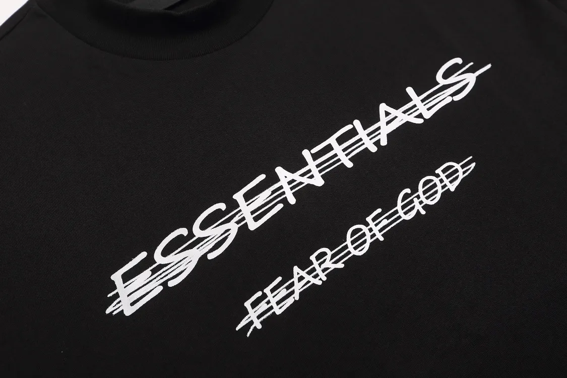 FOG ESSENTIALS T ：E 2333# ：Black White Sizes：S M L XL